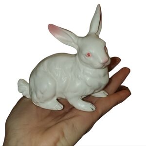 Vintage Norcrest White Rabbit Figurine